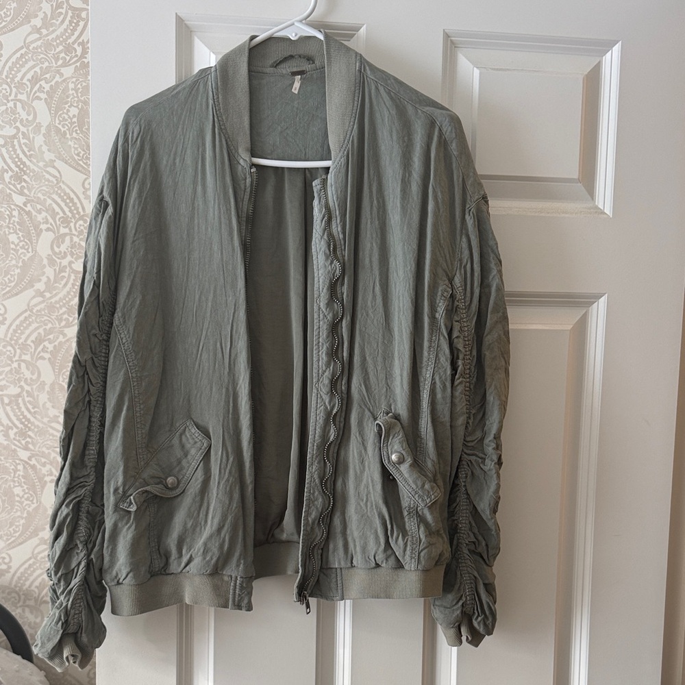 Women's Olive Green Free People Jacket